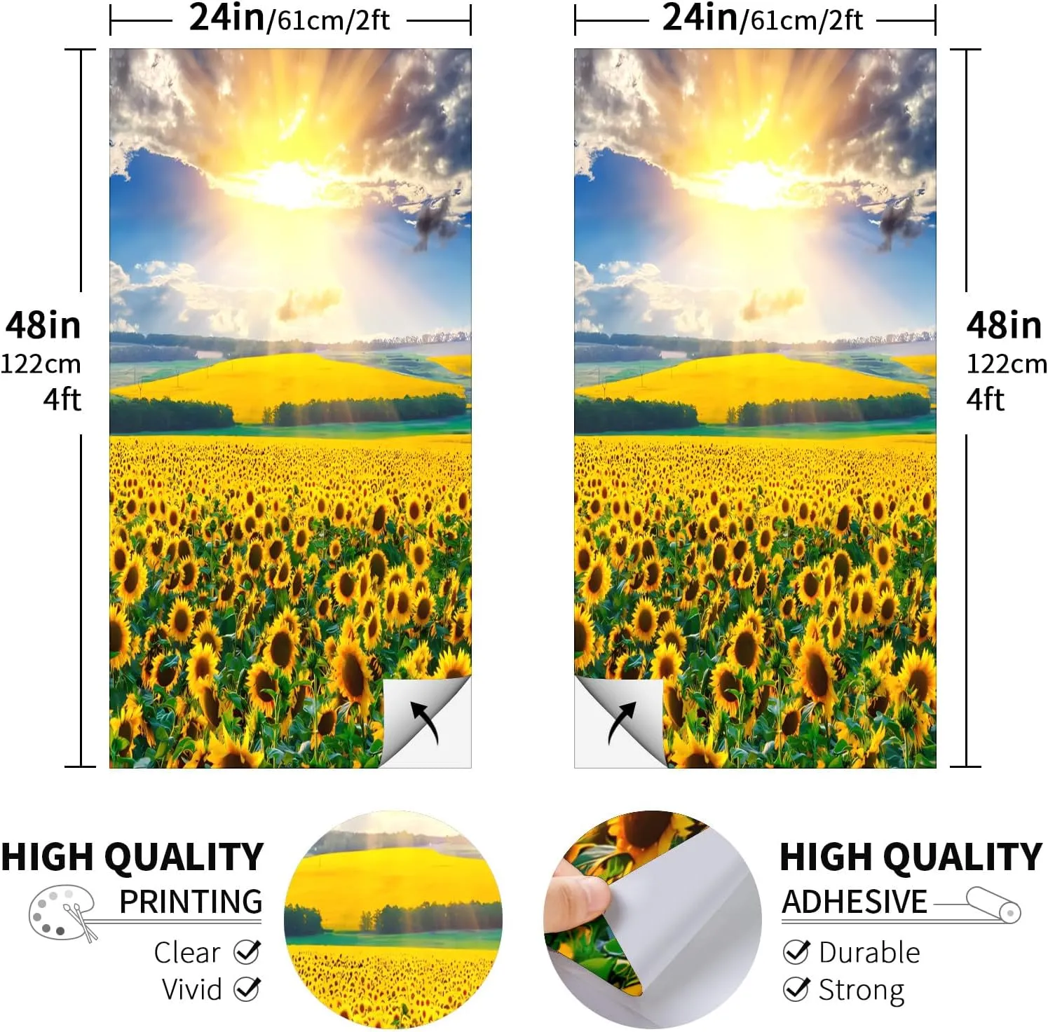 Corn Hole Decals Vinyl Wraps Weather Resistant Stickers for Party Decorative Games Stickers Dimensions: 24inx48in Set of 2 Easy Bubble-Free Application Waterproof Skull