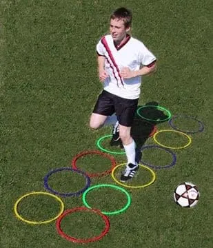 Epic Multi-Color Soccer Agility Rings (Set of 12)