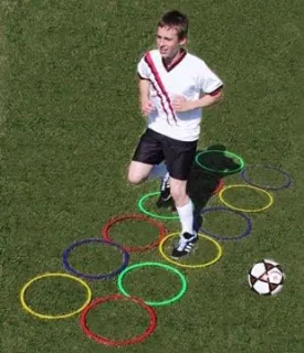 Epic Multi-Color Soccer Agility Rings (Set of 12)
