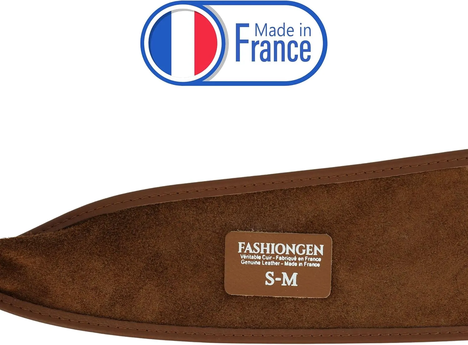 FASHIONGEN - Woman Italian leather Obi belt, CASSIANE