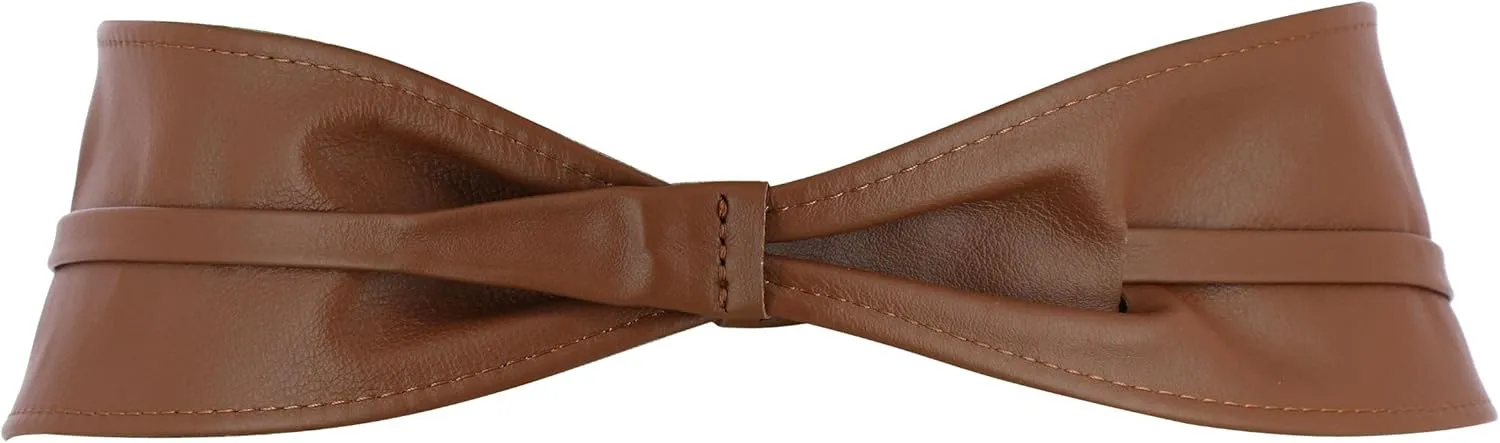FASHIONGEN - Woman Italian leather Obi belt, CASSIANE