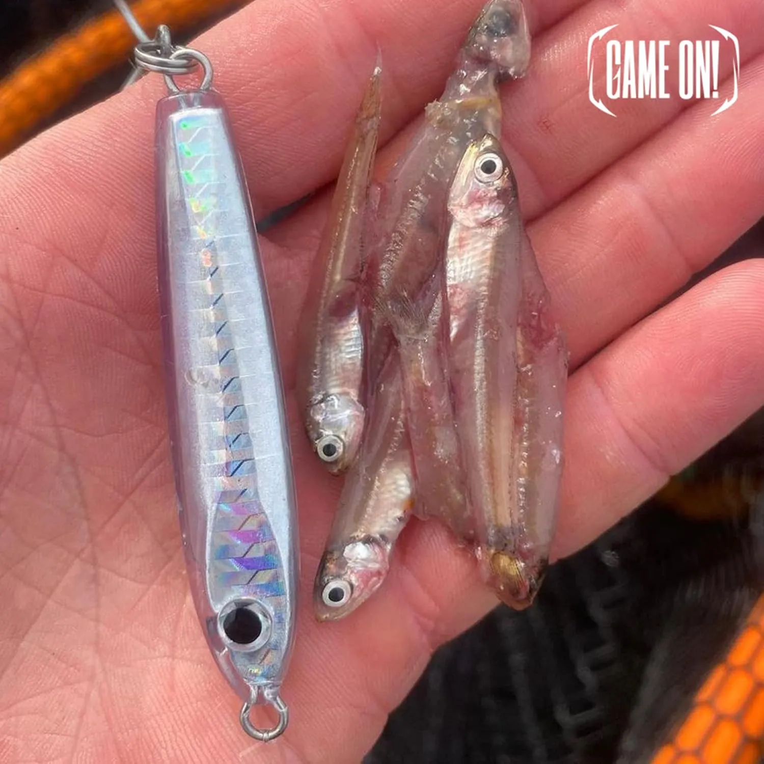Game On! EXO Jigs - Shatter Resistant Jig - Saltwater Lures for Long-Distance Casting - Durable 4X VMC Hooks for Tuna