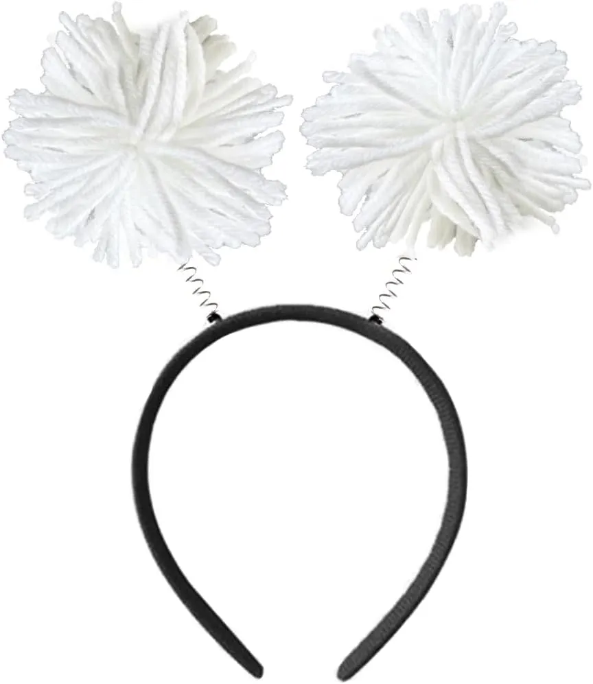Gionforsy Women Costume Accessories Set for Spirit Day and Week - Tutu and Pom Pom Accessory