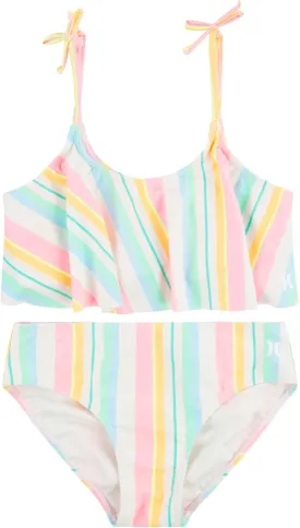 Hurley Girls' Flounce Bikini 2-Piece Swimsuit