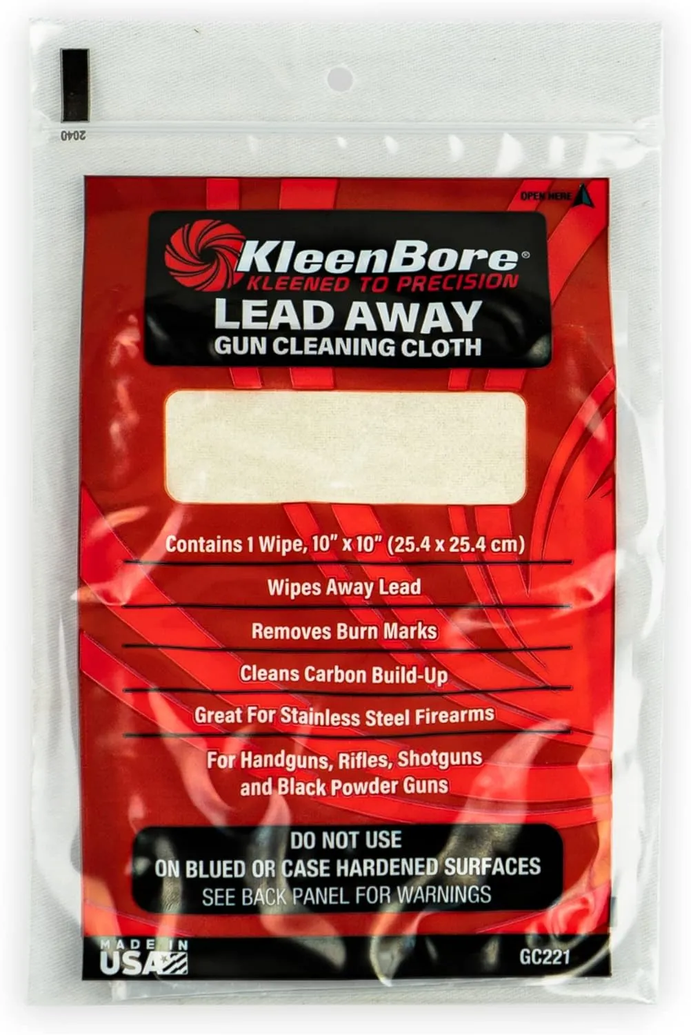 Kleenbore Gun Care Lead Away Gun Cloth