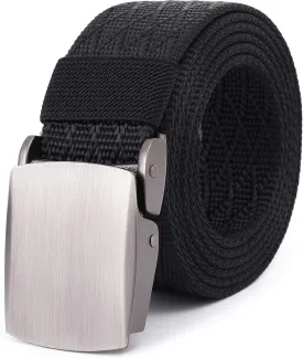 Mile High Life | Nylon Web Belt | Outdoor Military Belt | TSA YKK Safe Buckle Plastic/Metal
