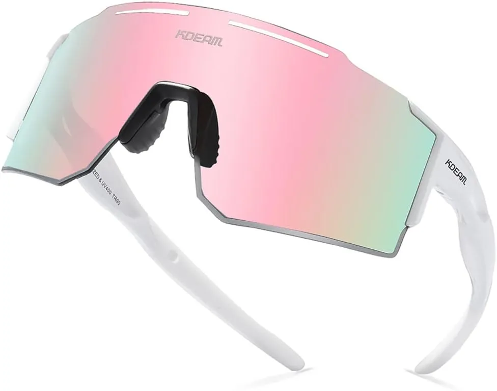 Sports Polarized Sunglasses for Men and Women, Youth Kids Baseball Softball Sunglasses for Cycling, Running