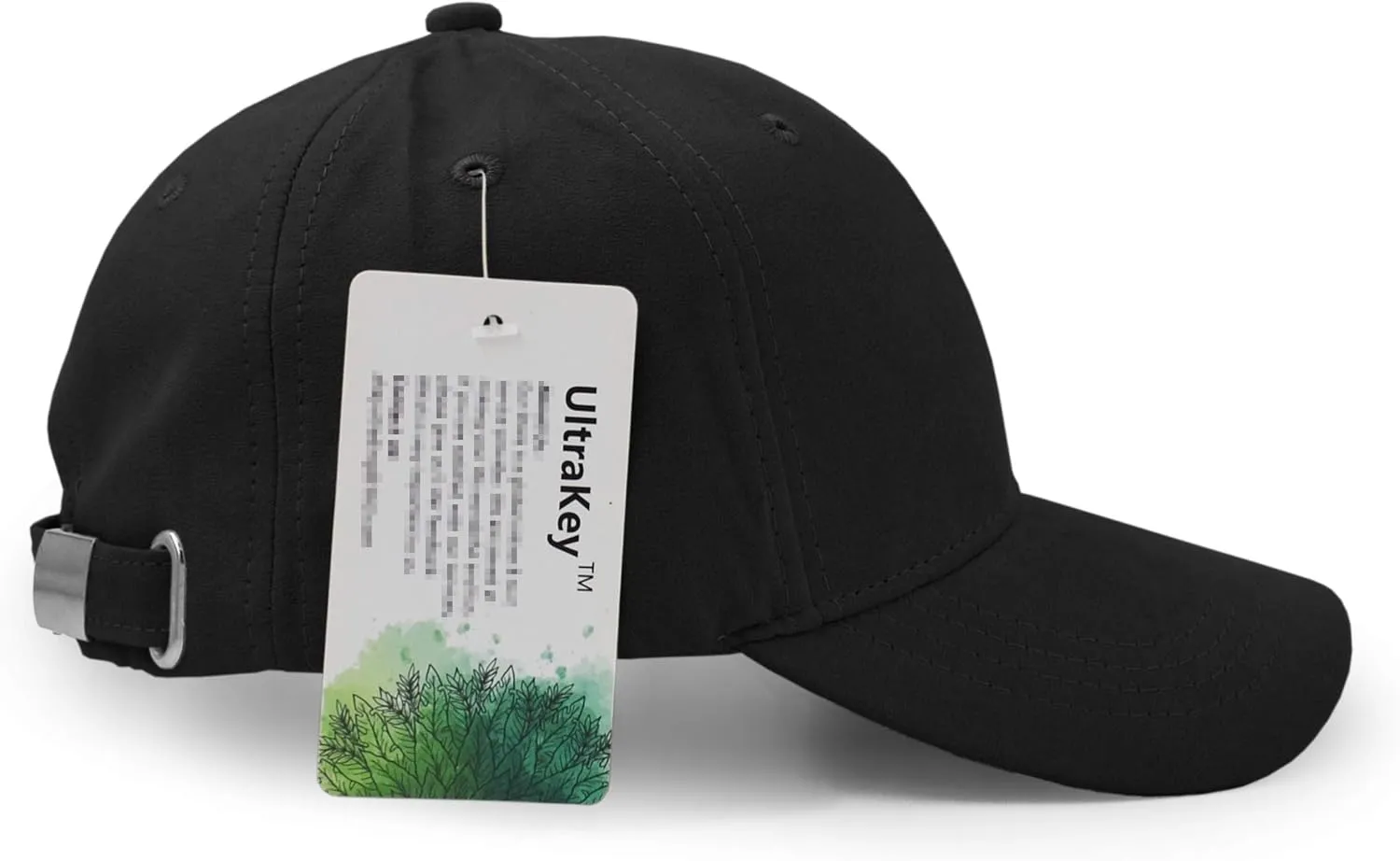 UltraKey Suede Baseball Cap, Unisex Faux Suede Leather Classic Adjustable Plain Hat Baseball Cap