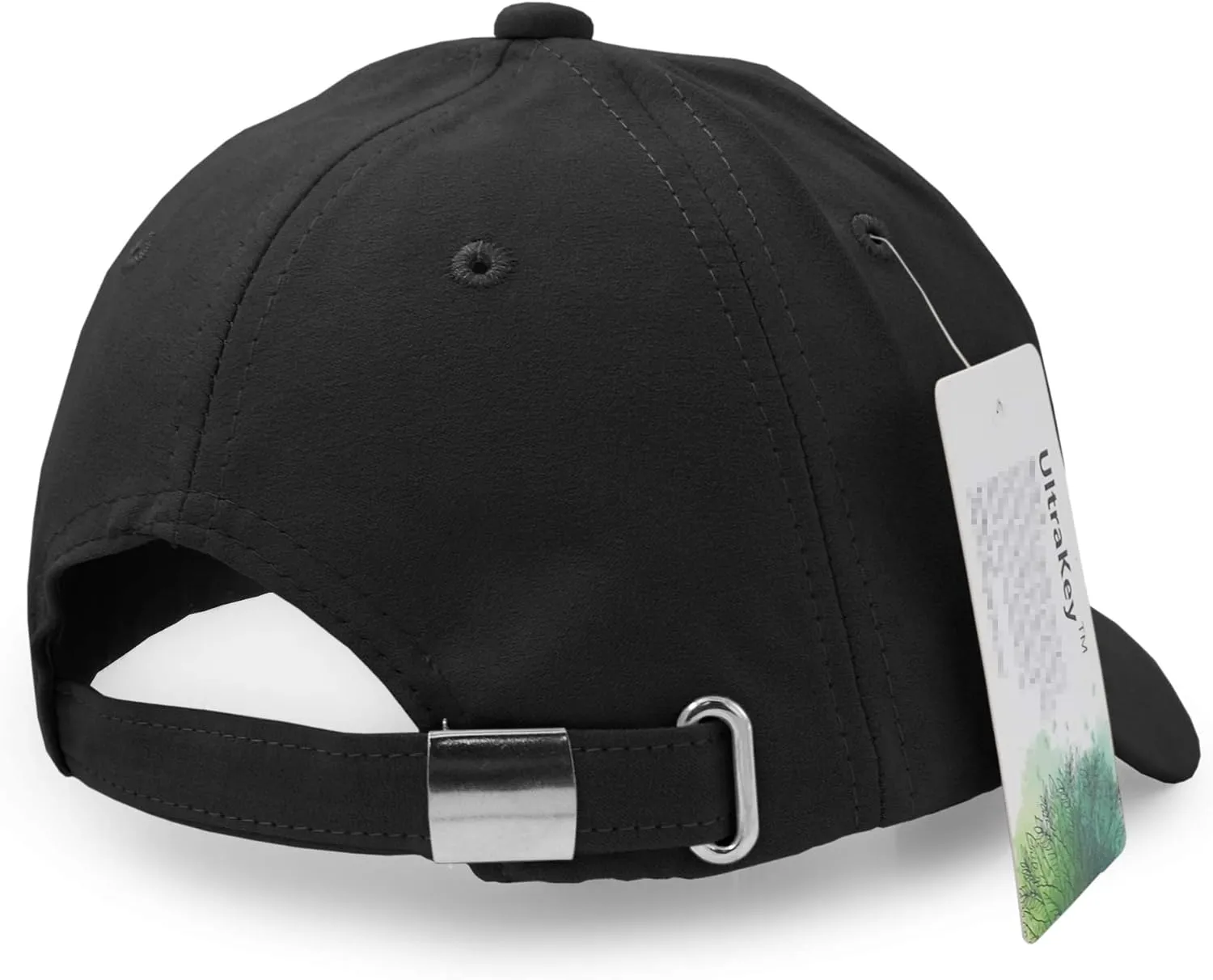 UltraKey Suede Baseball Cap, Unisex Faux Suede Leather Classic Adjustable Plain Hat Baseball Cap