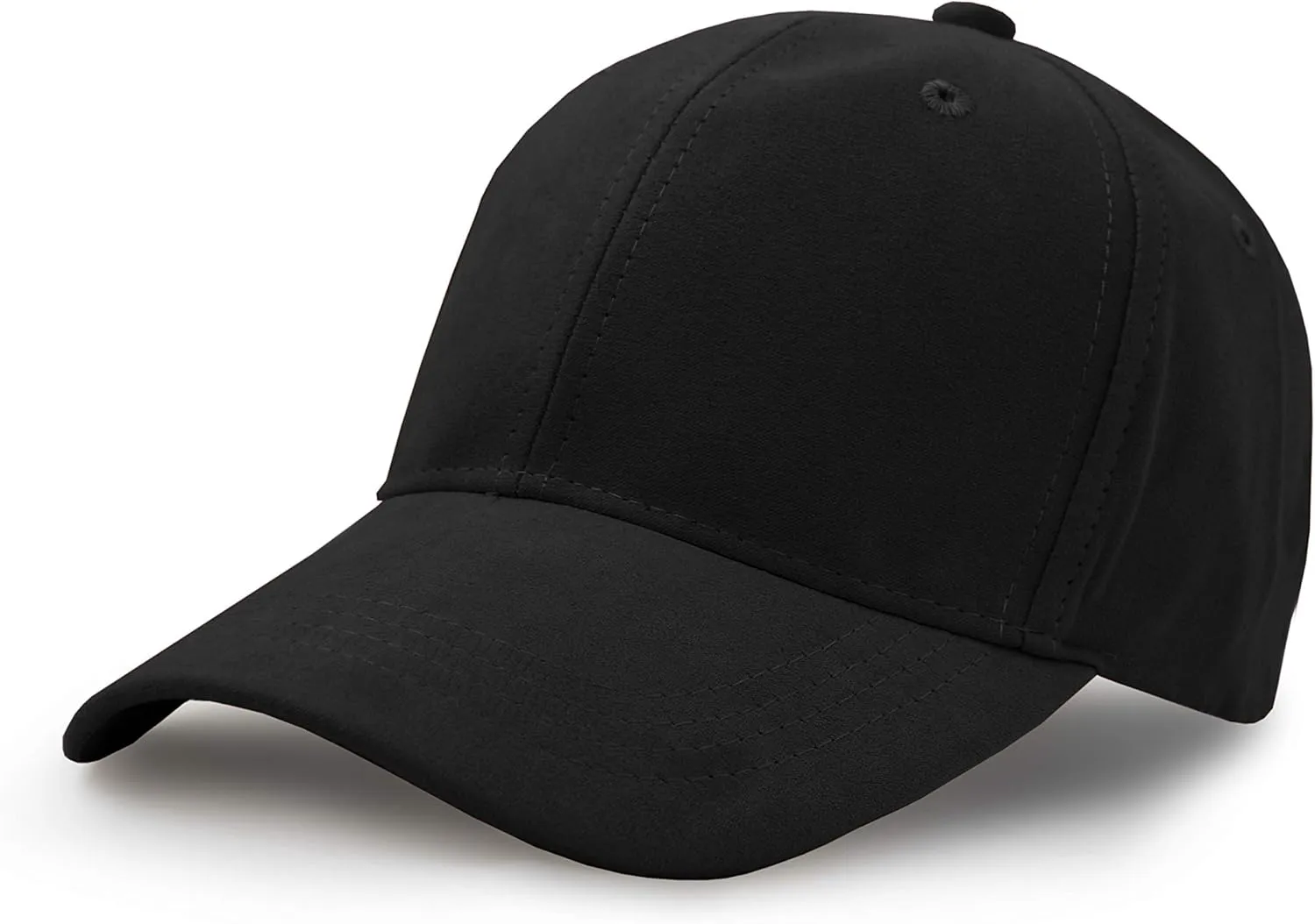 UltraKey Suede Baseball Cap, Unisex Faux Suede Leather Classic Adjustable Plain Hat Baseball Cap
