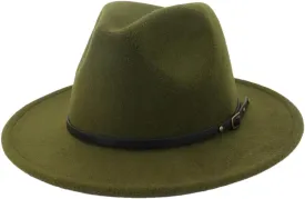 Unisex Fedora Hat Vintage Felted Jazz Top Hats Couple Trend Party Wedding Performance Cap