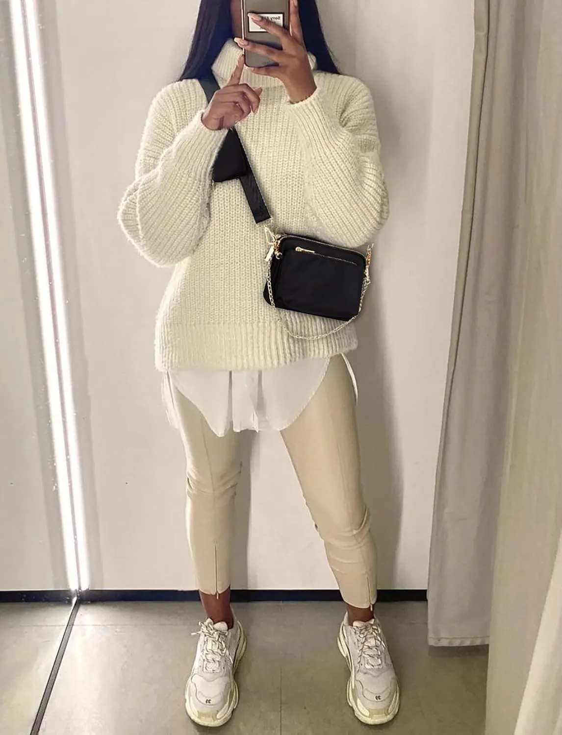 UTO Small Crossbody Bags for Women 3 in 1 Trendy Belt Purse Fashion Designer Mini Cute Sling Fanny Chest Pack