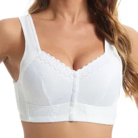 VIED Evybliss Bra, Moona Bra for Senior, Moona Bra - Front Closure Breathable Bra for Seniors